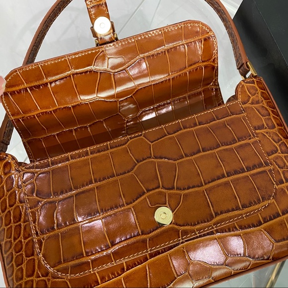 By Far Miranda Tan Croco Embossed Leather - Picture 4 of 7
